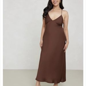 NWT Davenport Dress in Chocolate